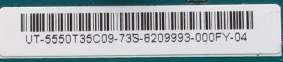 T-CON PARA TV WESTINGHOUSE / NUMERO DE PARTE 5550T35C09 / 55.50T35.C09 / 50T35-C0B / 50T35-C0B CTRL BD / PANEL T500-0DX-DLED / DISPLAY T500QVR05.5 / MODELO WD50FB2530 - Imagen 3